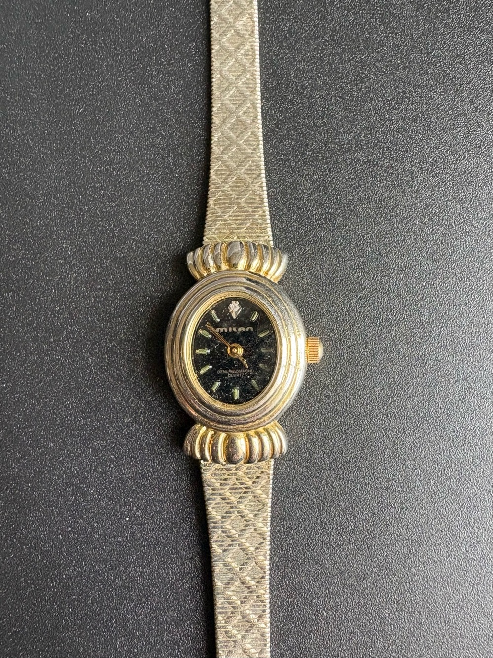 Milan Women’s Vintage Gold and Silver Tone Watch